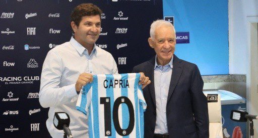 Capria es el nuevo manager de Racing