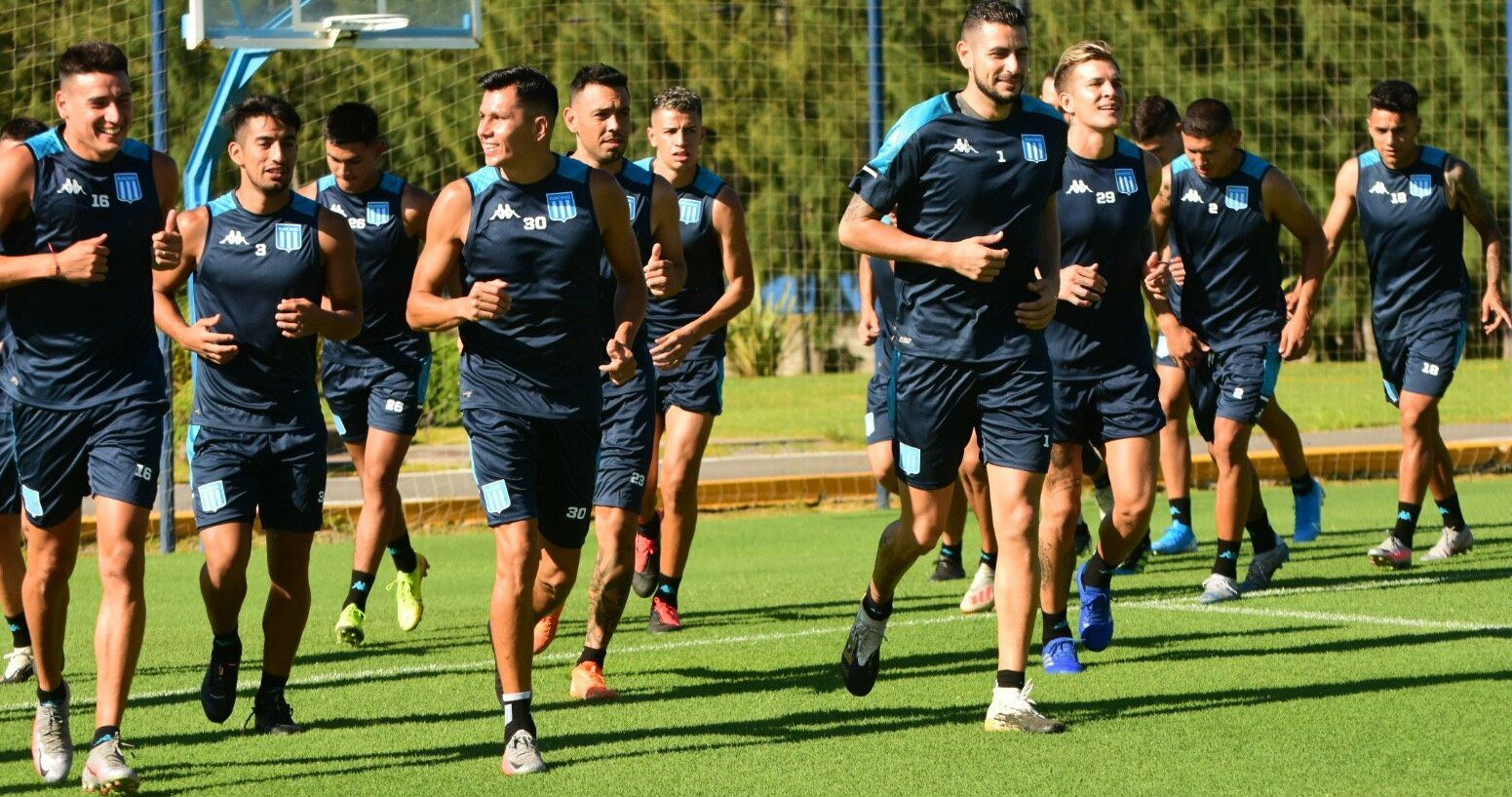 Racing comenzó a trabajar en Ezeiza