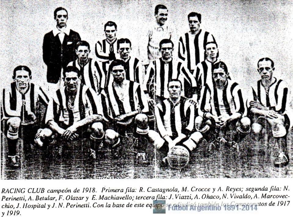 Hace 102 años Racing obtuvo la Copa Aldao