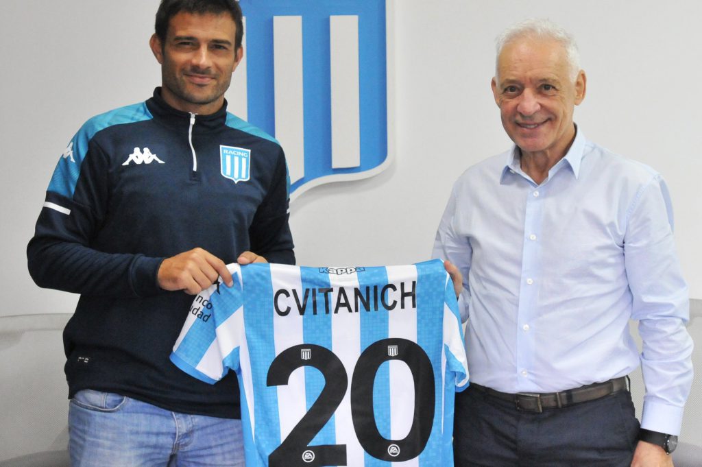 Cvitanich renovó su contrato con Racing