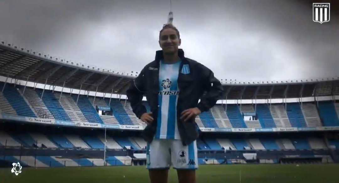 Luana Muñoz, jerarquía para el fútbol de Racing