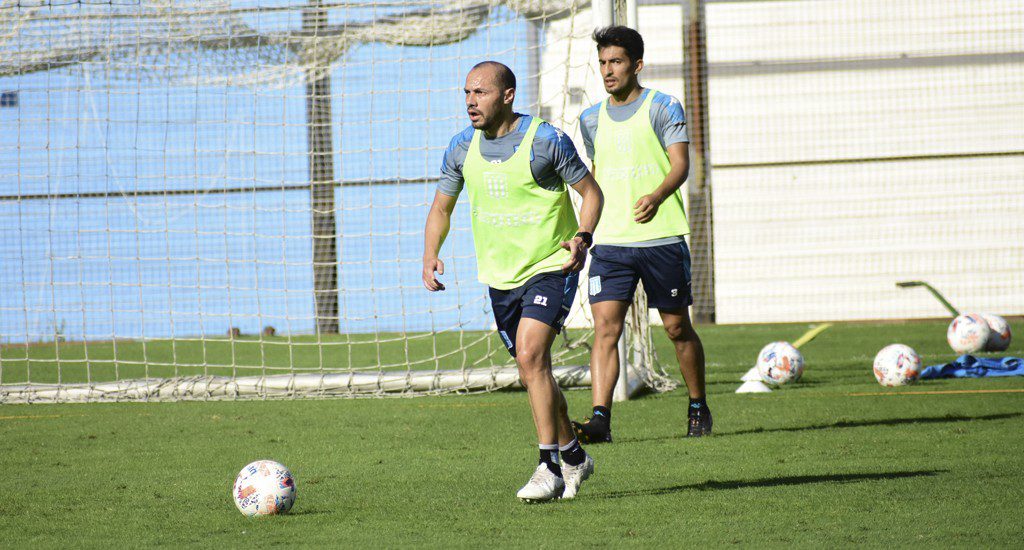 Probable formación de Racing para el domingo