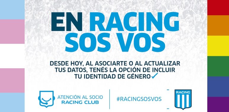 En Racing sos vos