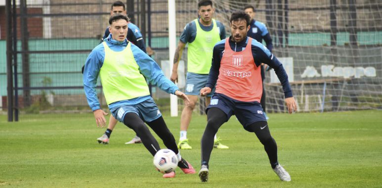 Racing entrenó y tiene buenas noticias