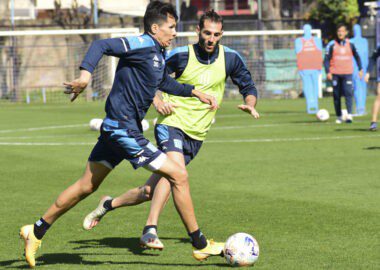 Se perfila el once de Racing para ir a la Boca