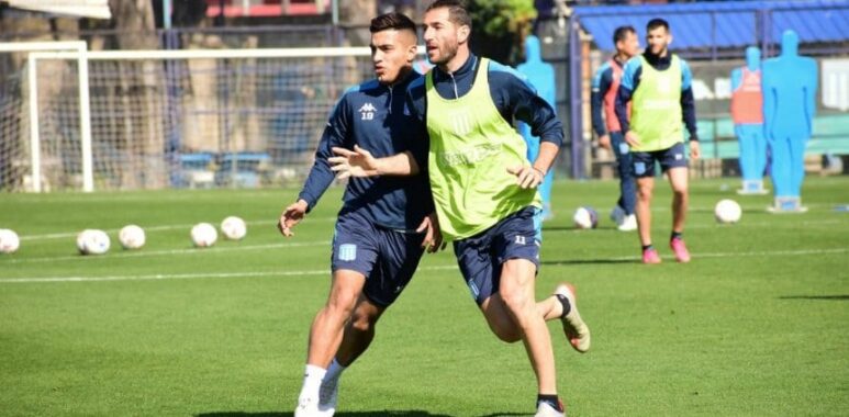 El once de Racing con variantes para recibir a Banfield