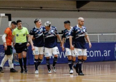 El futsal de Racing volvió al triunfo