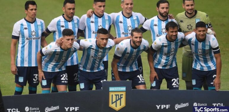 La barra de Racing visitó al plantel