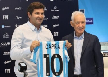 Capria puso en duda su futuro en Racing