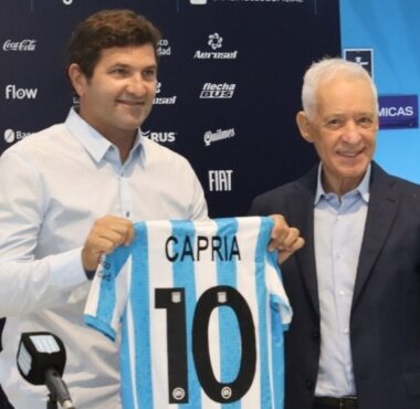 Capria puso en duda su futuro en Racing