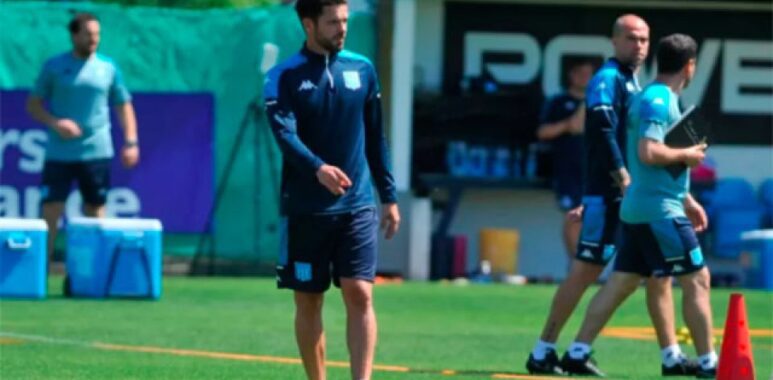 Tras el papelón Racing practicó en Avellaneda