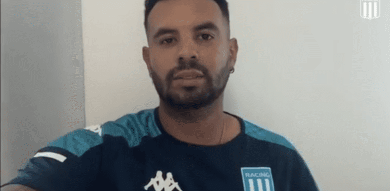 El mensaje de Cardona a los hinchas de Racing