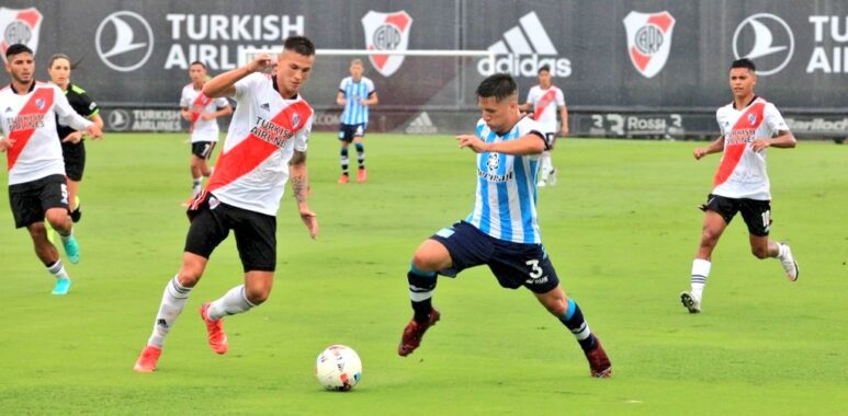 Racing fue goleado por River