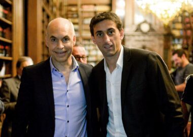 Milito habló de su carrera con Larreta