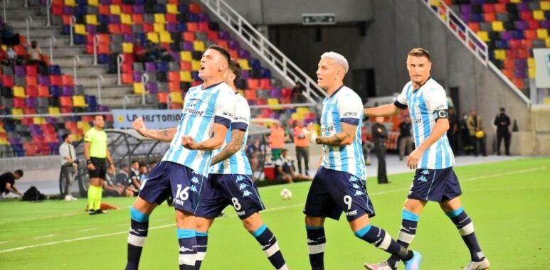 UNO X UNO: Racing ganó bien y avanza en la copa