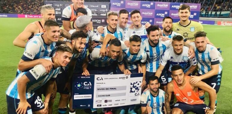 Racing quiere meterse en los octavos de Copa Argentina