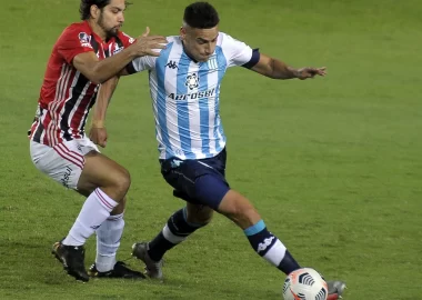 Así le fue a Racing enfrentando a equipos de Brasil