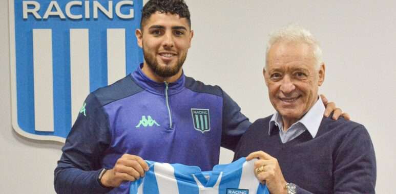 Racing presentó a Maximiliano Romero