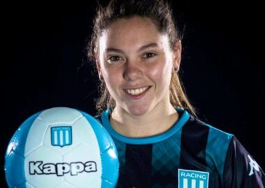 Mili Menéndez volvió a Racing