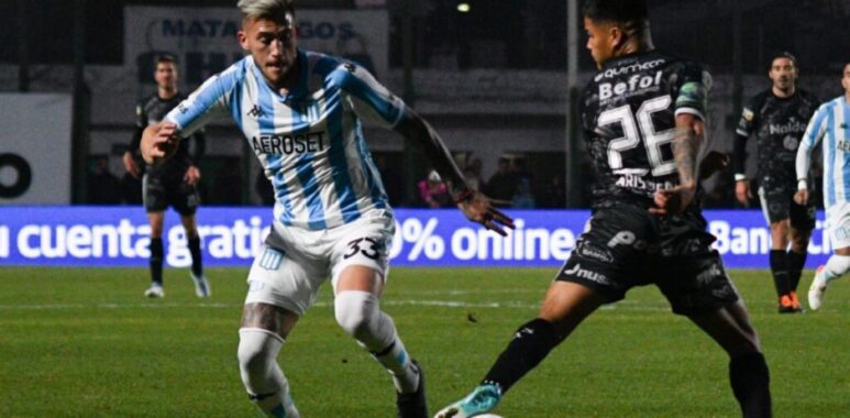 UNO X UNO: Racing no logró ganar en Junín