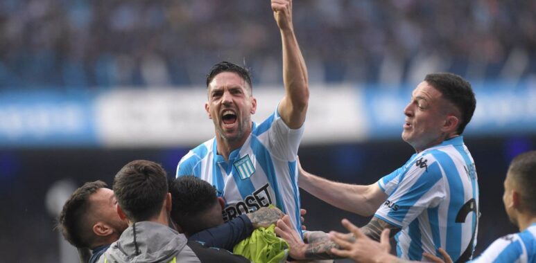 Racing se quedó con el clásico ante Independiente