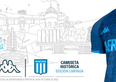 Racing es Avellaneda, la nueva camiseta