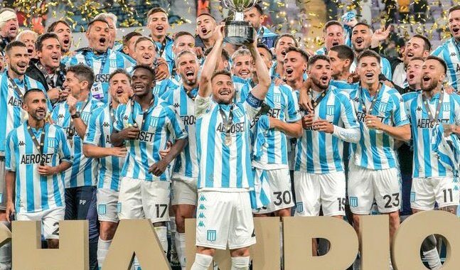 Racing siempre hace historia