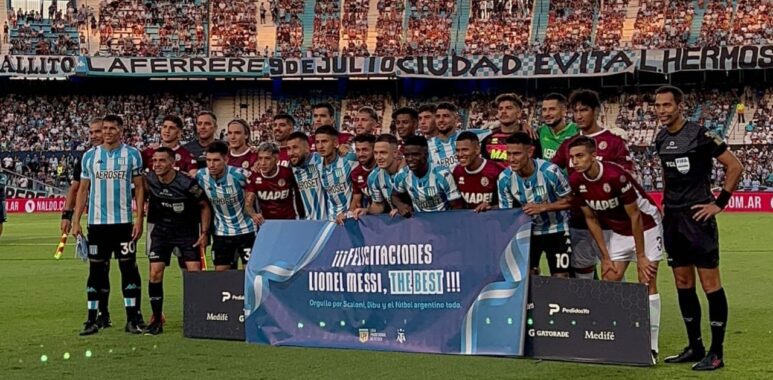 Racing ganó sin comer vidrio, con personalidad