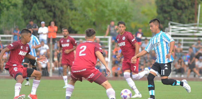 La reserva de Racing fue goleada por Lanús