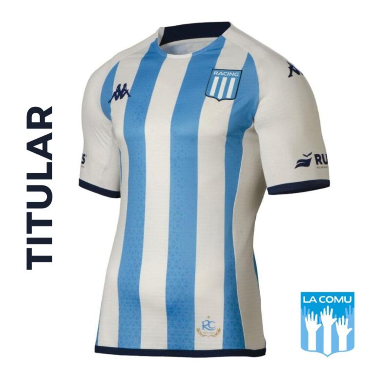 Racing presentó sus nuevas camisetas para el 2023