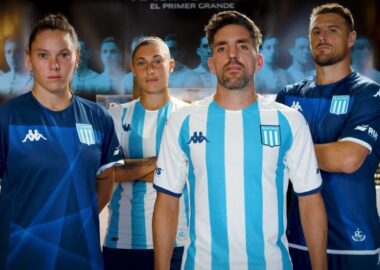 Racing presentó sus nuevas camisetas para el 2023