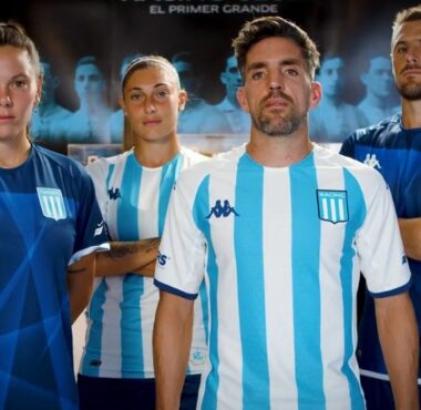 Racing presentó sus nuevas camisetas para el 2023