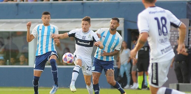 Racing perdió ante Gimnasia como visitante