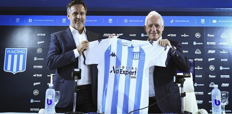 Racing presentó su nuevo main sponsor