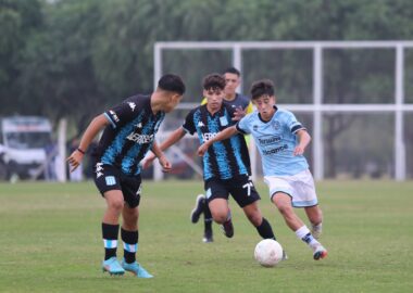 Racing enfrentó a Belgrano en las inferiores