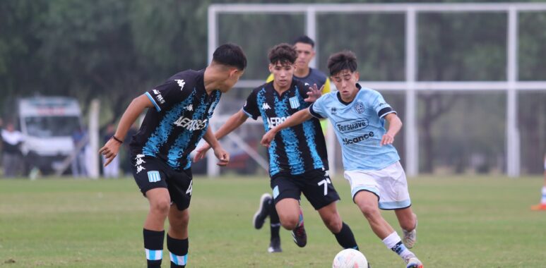 Racing enfrentó a Belgrano en las inferiores