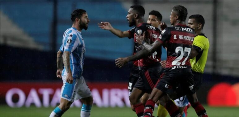 Racing - Flamengo: Formaciones, árbitro, hora y TV