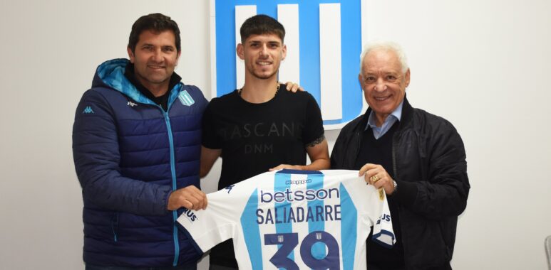 Saliadarre y Tomás Pérez firmaron su primer contrato