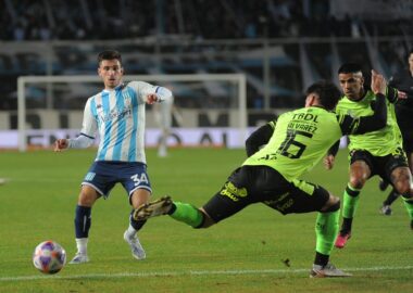 Racing se empató solo el partido