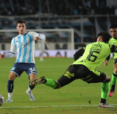 Racing se empató solo el partido