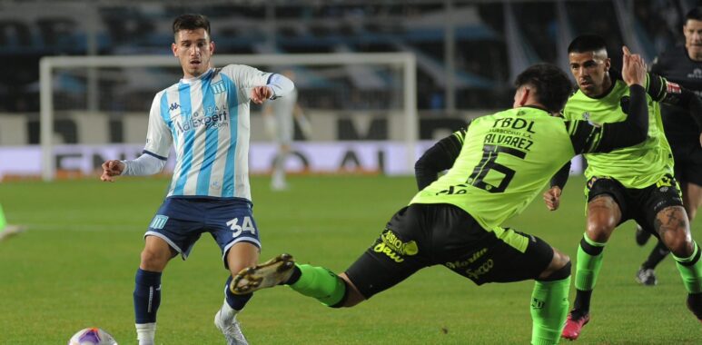 Racing se empató solo el partido