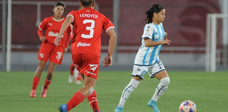 Racing perdió el clásico ante Independiente