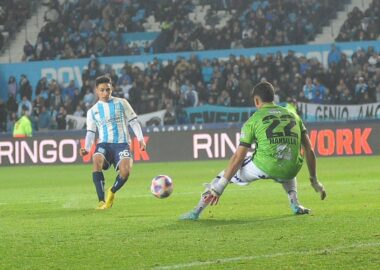 Racing le ganó a Central Córdoba en Avellaneda