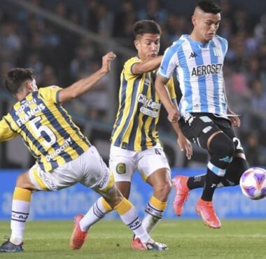 RACING - Rosario Central: Formaciones, árbitro, hora y TV