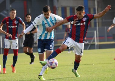 La reserva de Racing perdió ante San Lorenzo