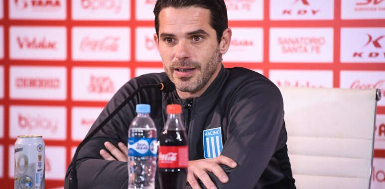 Gago afirmó que le gustó el partido que hizo Racing