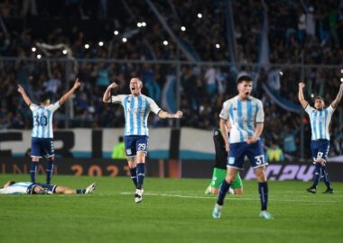 RACING - Unión: Formaciones, árbitro, hora y TV