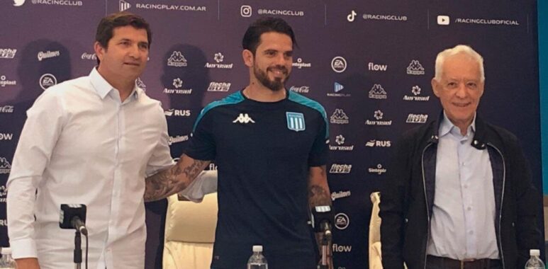 Racing le renovará el contrato a Rubén Capria