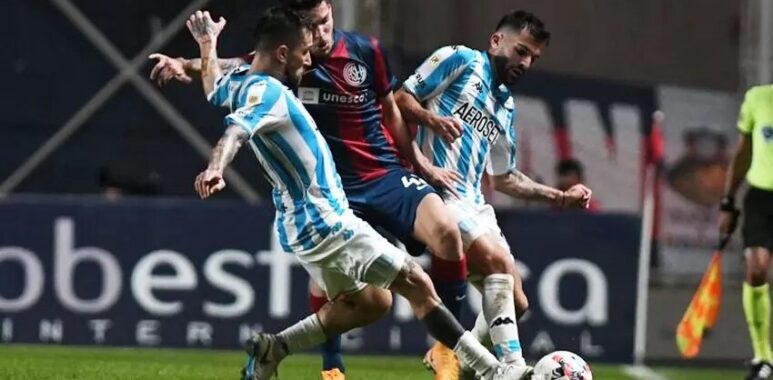 Racing visita a San Lorenzo en el Bajo Flores