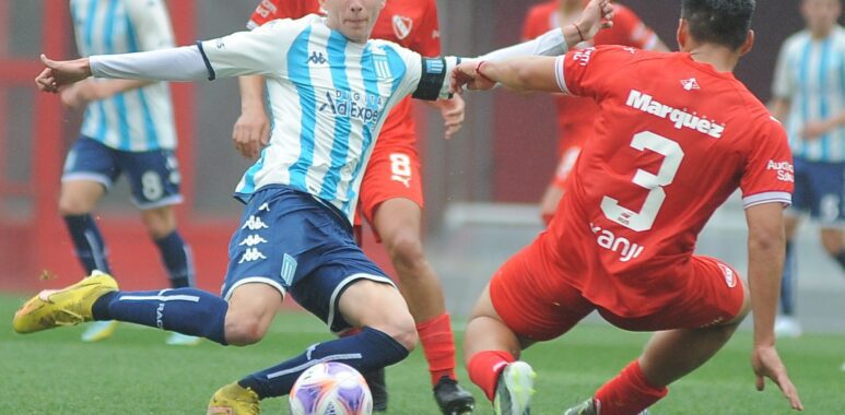 Racing perdió el clásico frente a Independiente